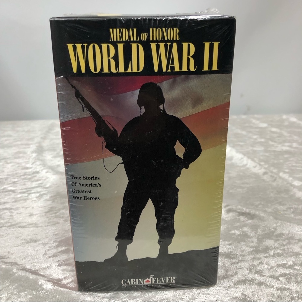 Medal of Honor World War II VHS Tape Set